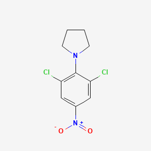 1-(2,6-Dichloro-4-nitrophenyl)pyrrolidine