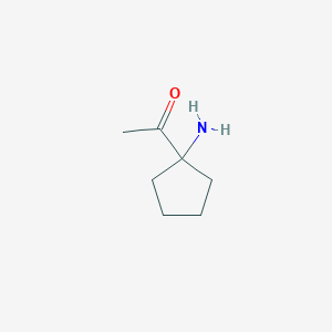 1-(1-Aminocyclopentyl)ethanone