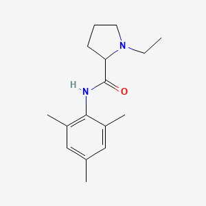 1-Ethyl-N~2~-mesityl-2-pyrrolidinecarboxamide