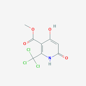 Methyl 4,6-dihydroxy-2-(trichloromethyl)pyridine-3-carboxylate