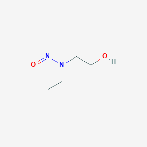 molecular formula C4H10N2O2 B110614 N-乙基-N-(2-羟乙基)亚硝胺 CAS No. 13147-25-6
