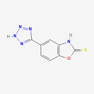 5-(2H-tetrazol-5-yl)-1,3-benzoxazole-2-thiol