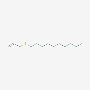 molecular formula C13H26S B11061675 1-(Prop-2-en-1-ylsulfanyl)decane 