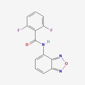 N-(2,1,3-benzoxadiazol-4-yl)-2,6-difluorobenzamide