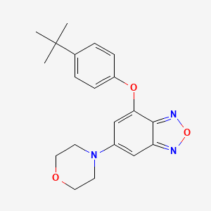 4(4Tertbutylphenoxy)6morpholino 2,1,3benzoxadiazole