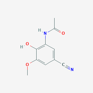 N-(5-cyano-2-hydroxy-3-methoxyphenyl)acetamide