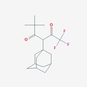 3-(1-Adamantyl)-1,1,1-trifluoro-5,5-dimethyl-2,4-hexanedione