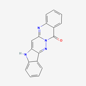 1,2,10,14-tetrazapentacyclo[11.8.0.03,11.04,9.015,20]henicosa-2,4,6,8,11,13,15,17,19-nonaen-21-one