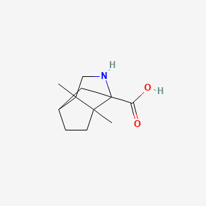 3a,6a-dimethylhexahydro-1,4-methanocyclopenta[c]pyrrole-1(2H)-carboxylic acid