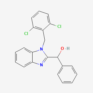 [1-(2,6-dichlorobenzyl)-1H-benzimidazol-2-yl](phenyl)methanol