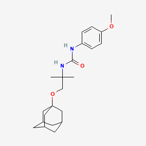 N-[2-(1-adamantyloxy)-1,1-dimethylethyl]-N'-(4-methoxyphenyl)urea