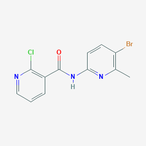 N-(5-bromo-6-methylpyridin-2-yl)-2-chloropyridine-3-carboxamide