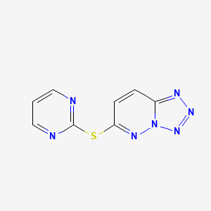 6-(Pyrimidin-2-ylthio)tetrazolo[1,5-b]pyridazine