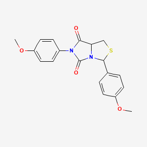 3,6-bis(4-methoxyphenyl)-1H-imidazo[1,5-c][1,3]thiazole-5,7(6H,7aH)-dione