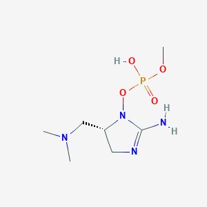 molecular formula C7H17N4O4P B011065 河豚毒素 a(s) CAS No. 103170-78-1