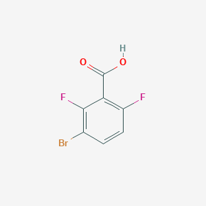 B110653 3-Bromo-2,6-difluorobenzoic acid CAS No. 28314-81-0