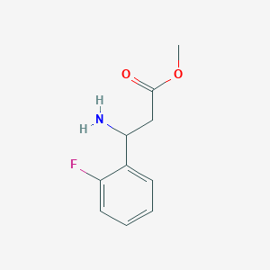 Methyl 3-amino-3-(2-fluorophenyl)propanoate