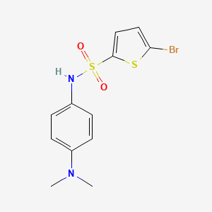 5-bromo-N-[4-(dimethylamino)phenyl]thiophene-2-sulfonamide