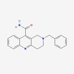 2-Benzyl-1,2,3,4-tetrahydrobenzo[b][1,6]naphthyridine-10-carboxamide