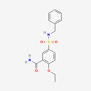 5-[(Benzylamino)sulfonyl]-2-ethoxybenzamide