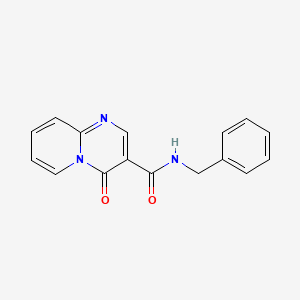 4H-Pyrido[1,2-a]pyrimidine-3-carboxamide, 4-oxo-N-(phenylmethyl)-