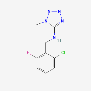 N-(2-chloro-6-fluorobenzyl)-1-methyl-1H-tetrazol-5-amine