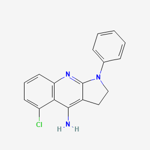 5-chloro-1-phenyl-2,3-dihydro-1H-pyrrolo[2,3-b]quinolin-4-amine