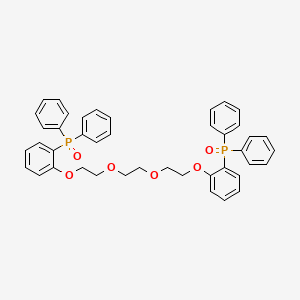 molecular formula C42H40O6P2 B11067674 1,8-Bis[2-(diphenylphosphoryl)phenoxy]-3,6-di-oxaoctane 