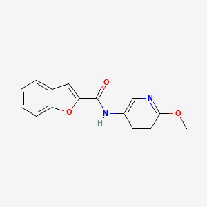 N-(6-methoxypyridin-3-yl)-1-benzofuran-2-carboxamide