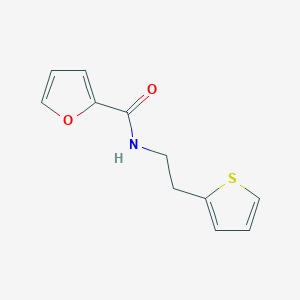 N-[2-(thiophen-2-yl)ethyl]furan-2-carboxamide