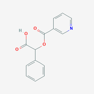 B011068 2-(Nicotinoyloxy)-2-phenylacetic acid CAS No. 101977-74-6