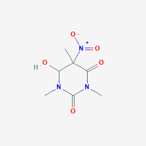 6-hydroxy-1,3,5-trimethyl-5-nitrodihydropyrimidine-2,4(1H,3H)-dione