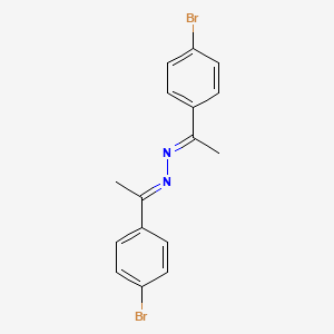 (1E,2E)-bis[1-(4-bromophenyl)ethylidene]hydrazine