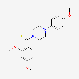 (2,4-Dimethoxyphenyl)[4-(4-methoxyphenyl)piperazin-1-yl]methanethione