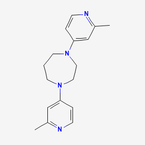 1,4-Bis(2-methylpyridin-4-yl)-1,4-diazepane