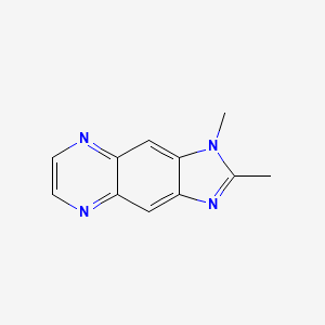 1,2-dimethyl-1H-imidazo[4,5-g]quinoxaline