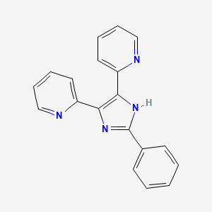 2-(2-phenyl-4-pyridin-2-yl-1H-imidazol-5-yl)pyridine