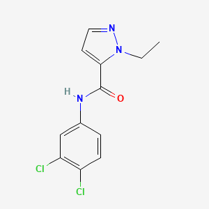 N-(3,4-dichlorophenyl)-1-ethyl-1H-pyrazole-5-carboxamide