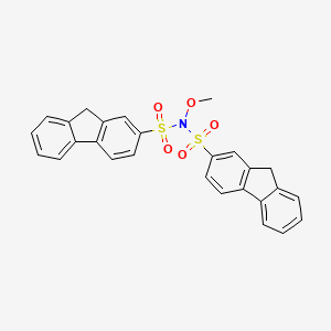 N-(9H-fluoren-2-ylsulfonyl)-N-methoxy-9H-fluorene-2-sulfonamide