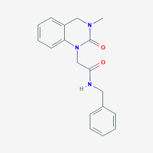 N-benzyl-2-(3-methyl-2-oxo-3,4-dihydroquinazolin-1(2H)-yl)acetamide