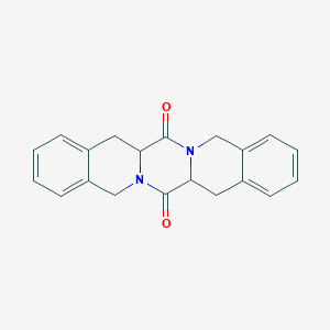 molecular formula C20H18N2O2 B11069602 1,12-diazapentacyclo[12.8.0.03,12.05,10.016,21]docosa-5,7,9,16,18,20-hexaene-2,13-dione 