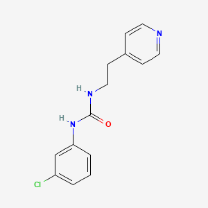 1-(3-Chloro-phenyl)-3-(2-pyridin-4-yl-ethyl)-urea