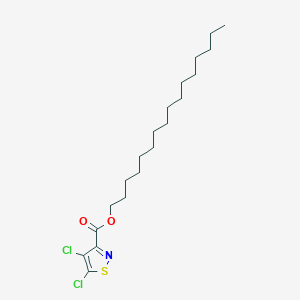 Hexadecyl 4,5-dichloroisothiazole-3-carboxylate