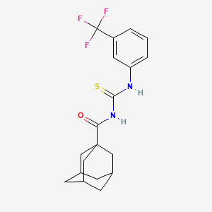 N-(1-Adamantylcarbonyl)-N'-[3-(trifluoromethyl)phenyl]thiourea