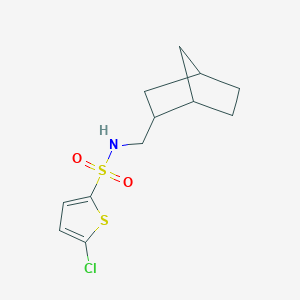 N-(bicyclo[2.2.1]hept-2-ylmethyl)-5-chlorothiophene-2-sulfonamide