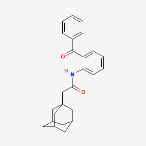 2-(1-adamantyl)-N-(2-benzoylphenyl)acetamide