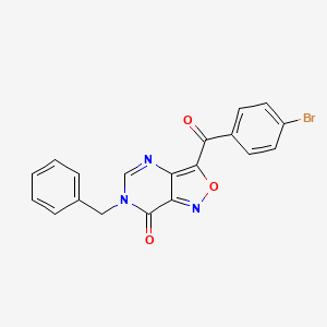 6-benzyl-3-[(4-bromophenyl)carbonyl][1,2]oxazolo[4,3-d]pyrimidin-7(6H)-one