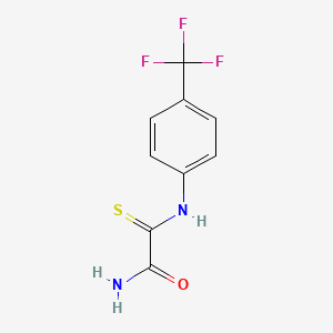 2-Thioxo-2-{[4-(trifluoromethyl)phenyl]amino}acetamide