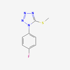 1-(4-Fluorophenyl)-5-(methylthio)-1h-tetrazole