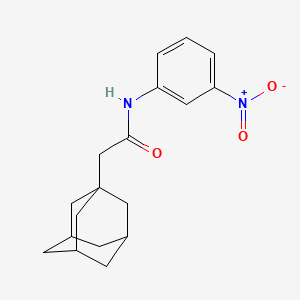 2-(1-adamantyl)-N-(3-nitrophenyl)acetamide